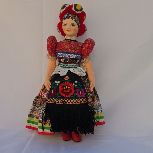 Other - Hungarian MATYO Wedding Doll